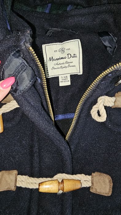 Детско късо палто Massimo Dutti за момиче 110см