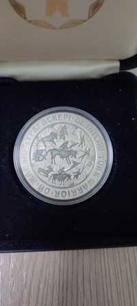 Монета "Тюркский воин" 500 тенге