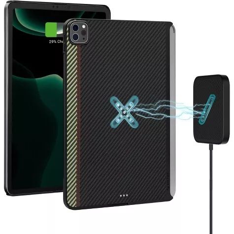 PITAKA MagEZ Case Pro за iPad Pro 11" 2022 г + PitaFlow безжично заряд
