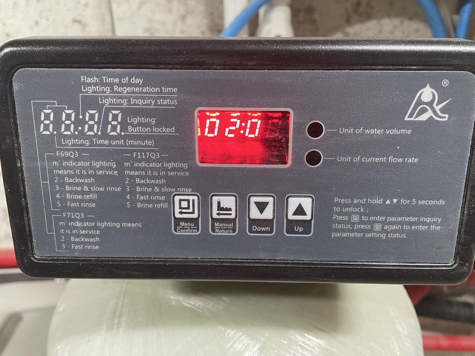 DEDURIZATOR BLUESOFT comob 25 litri rasina valva rx