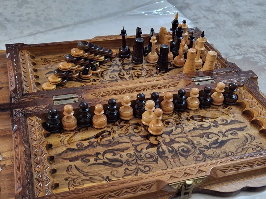 Нарды ручная работа