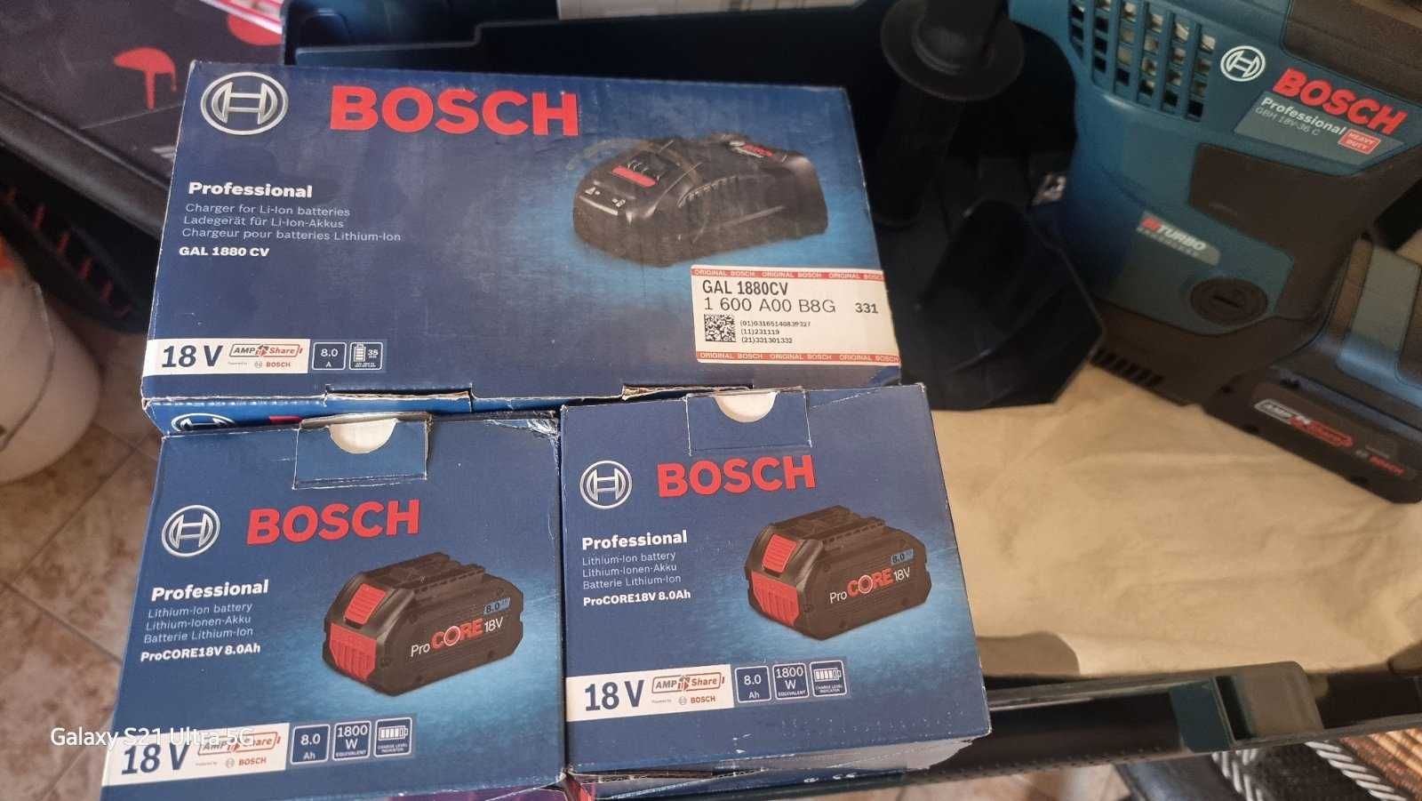 Акумулаторен перфоратор Bosch Professional GBH18V-36C, 18 V, 7 J, 500