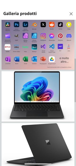 Microsoft surface 15” OLED, 2025 7TH, 512gb, X elite, sigilat