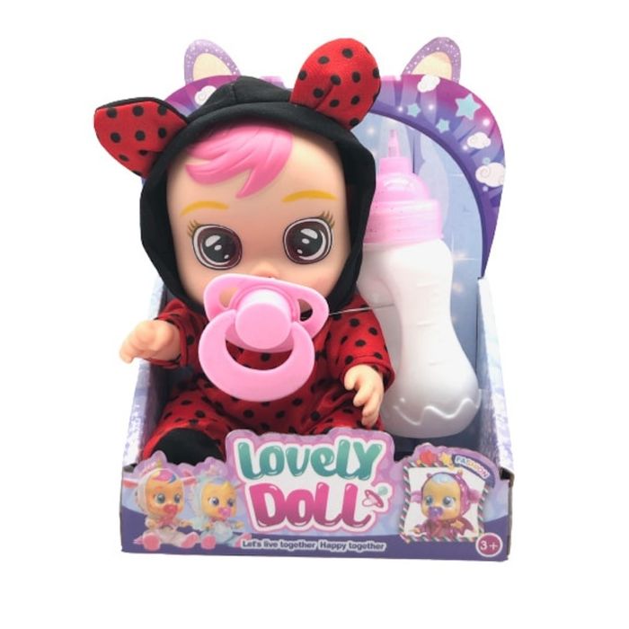 Papusa bebelus plangacios, Lovely Doll