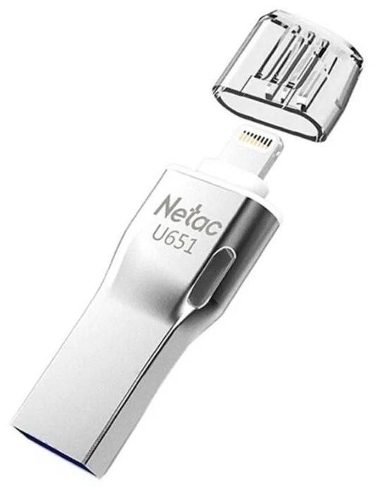 Флешка flash-накопитель Netac U651 (Iphone,Apple)