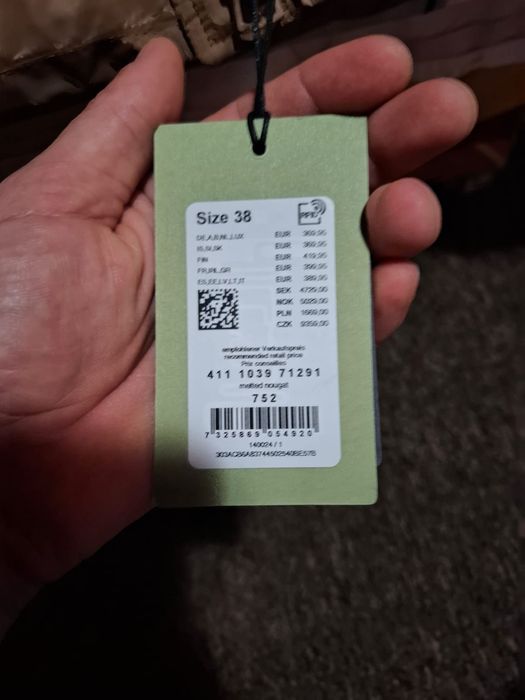 Marc O'Polo geaca de puf
femei, culoarea bej, de iarna,