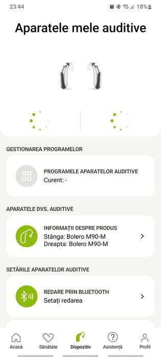 Phonak  Marvel Bolero M90 cu aplicatie blue pentru stanga tooth 

Bole