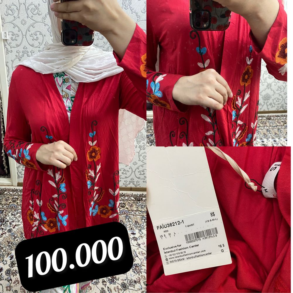 Ko’ylaklar sotiladi 1marta kiyilgan. Hammasi turkiya moli.