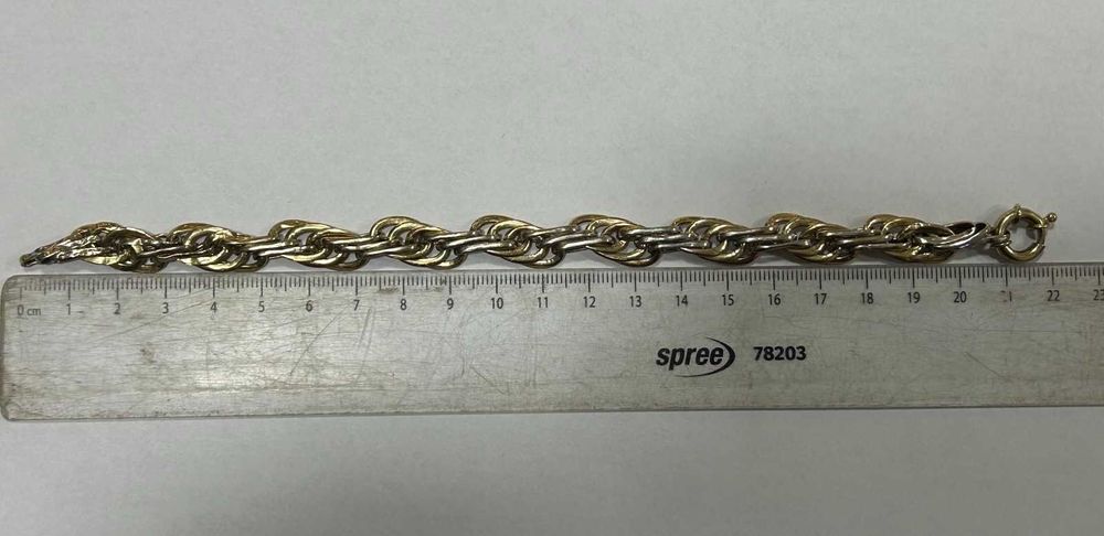 Златна гривна 14 К 585/ 12,63 гр.