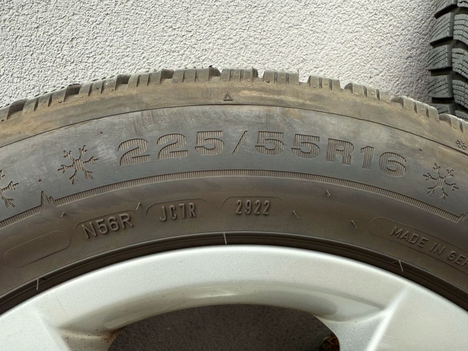Roti iarna e60 LCI - 225/55 R16, Dunlop wintersport 5, dot 2922