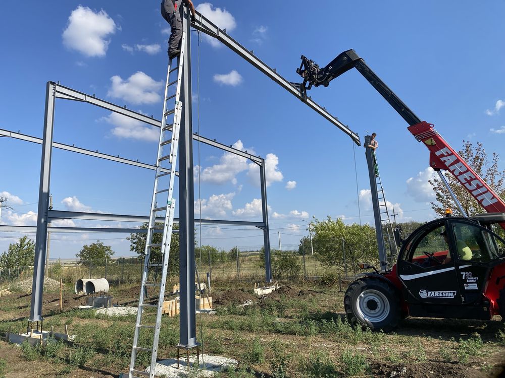 Facem la comanda structuri metalice , hale de inalta calitate