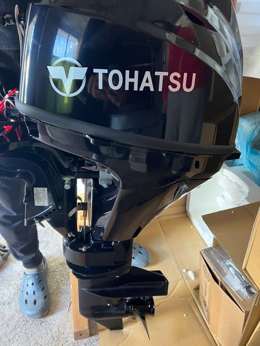 Нов TOHATSU - извънбордов бензинов двигател за лодка