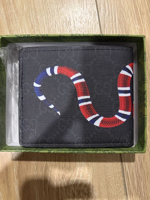 Gucci Портфейл Kingsnake-print