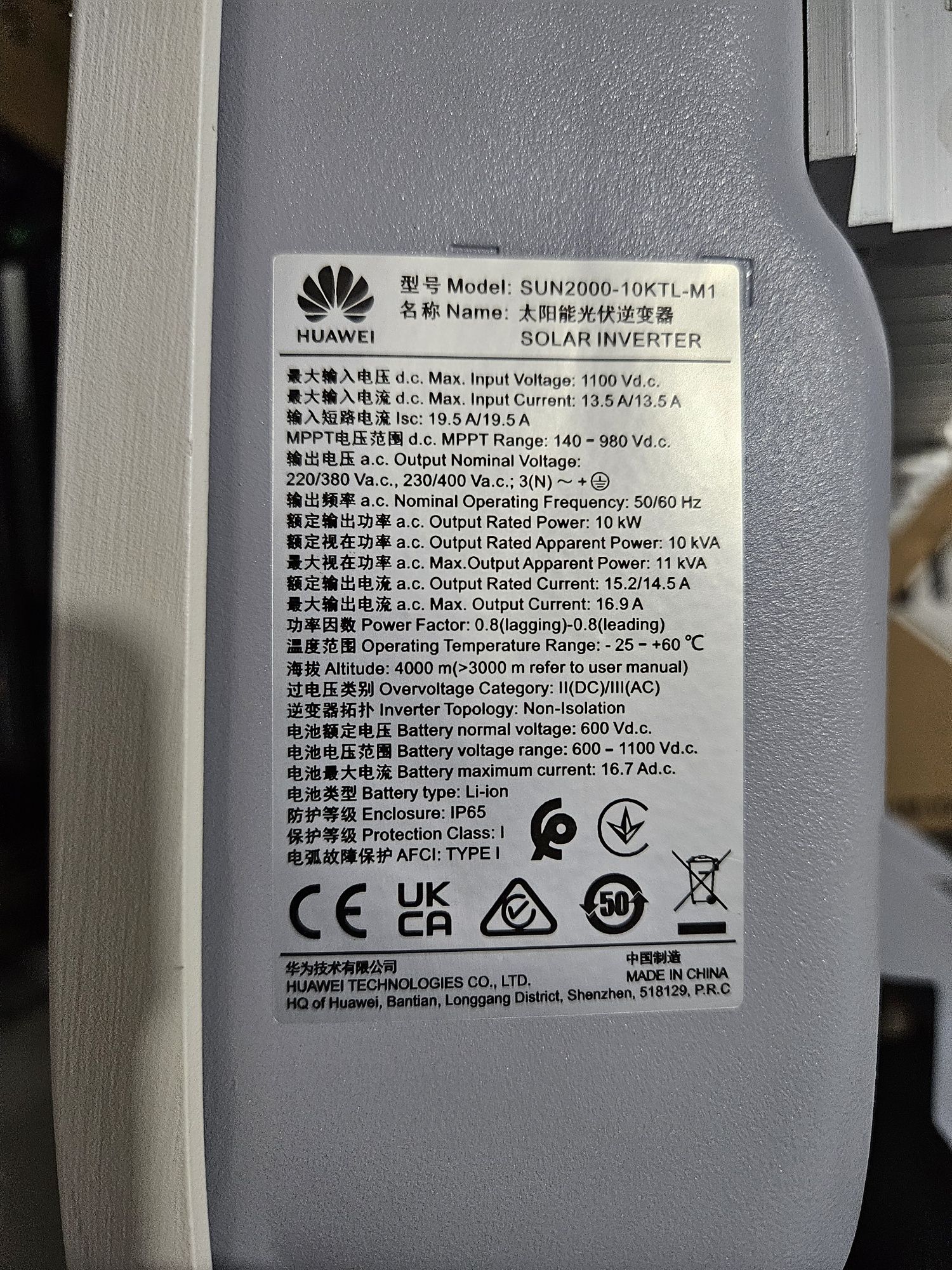 Huawei SUN2000-10KTL-M1