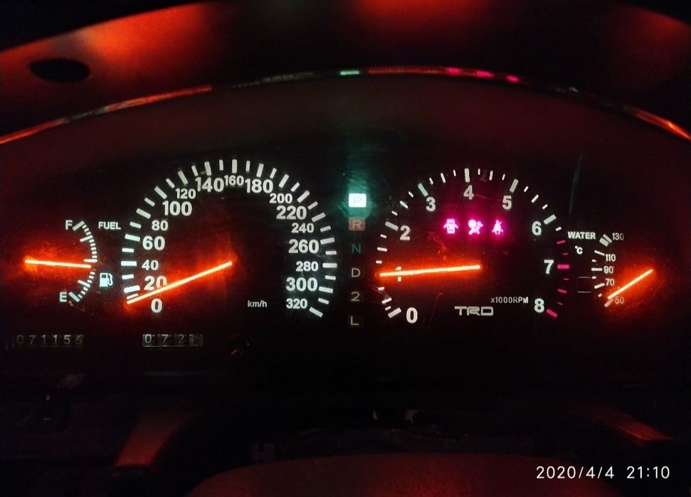 Стрелки Toyota Aristo, windom.