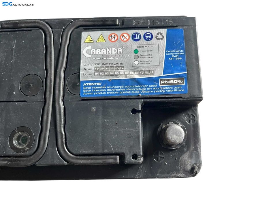 Baterie Acumulator Auto 80AH 800A Caranda Suprema 80AH 800A Volkswagen Audi Seat Skoda Ford Opel Toyota BMW Mercedes Renault Peugeot Dacia [B4572]