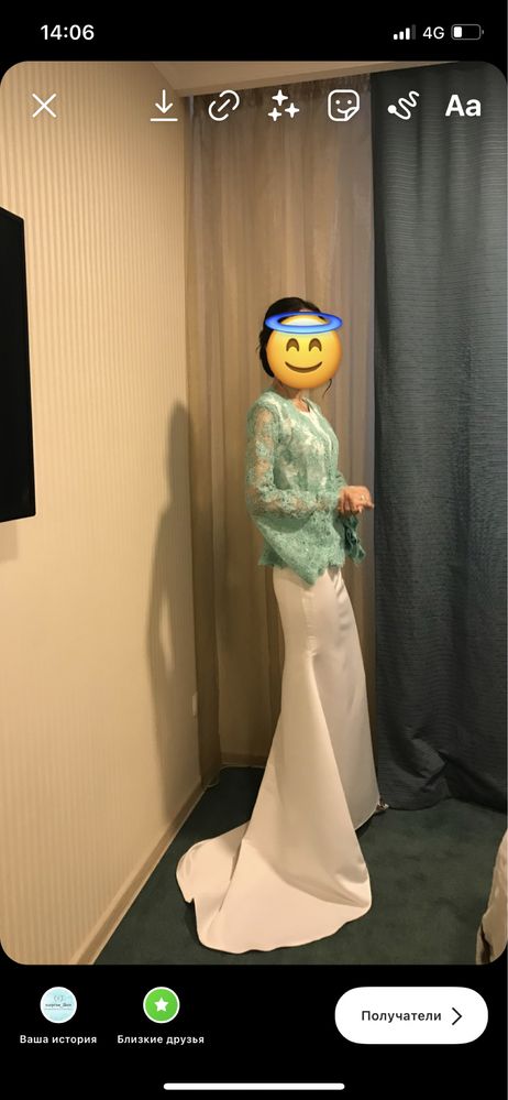 Свадебное платье и камзол
