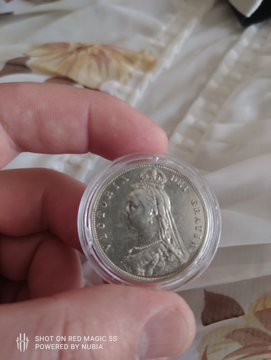 Moneda argint Victoria