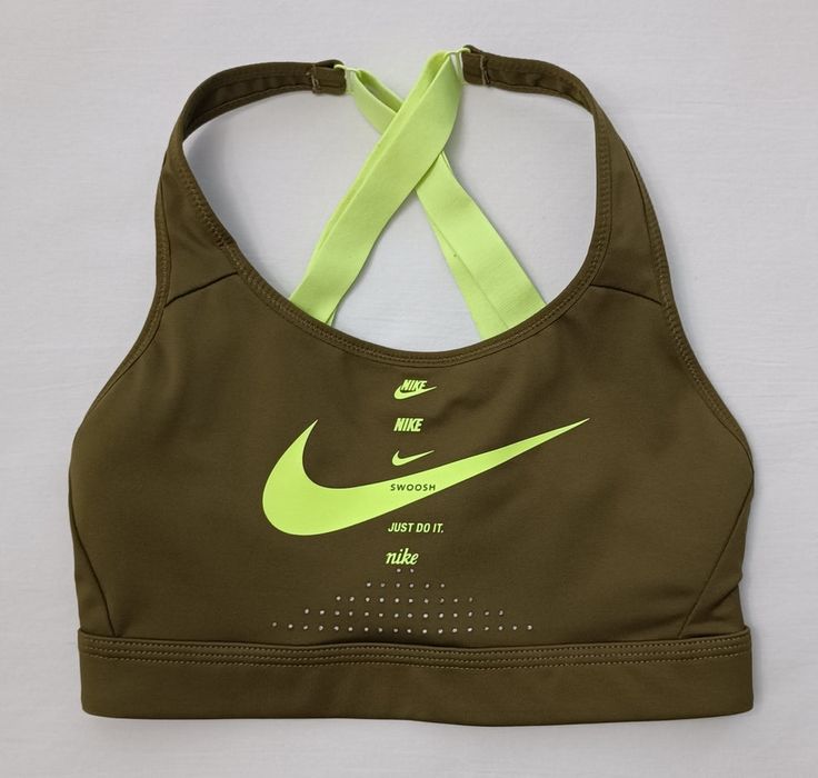 Nike DRI-FIT Swoosh Bra оригинално бюстие XS Найк спорт фитнес