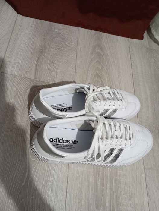 Adidas Sambarose alb