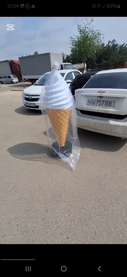 Muzqaymoq Maket Мороженое Макет Музкаймок Макет