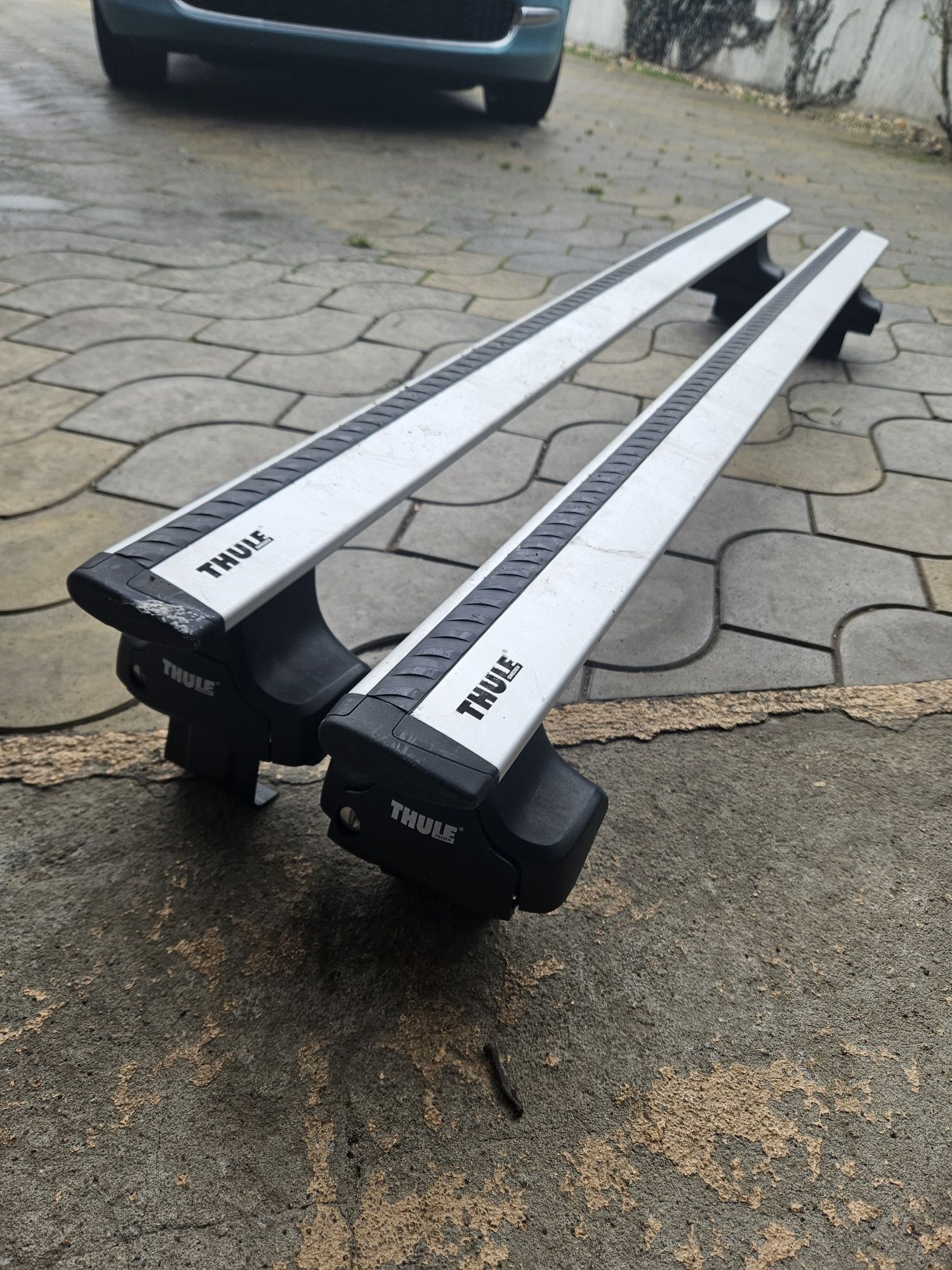 Bare Transversale Aluminiu Thule Wingbar range rover evoque