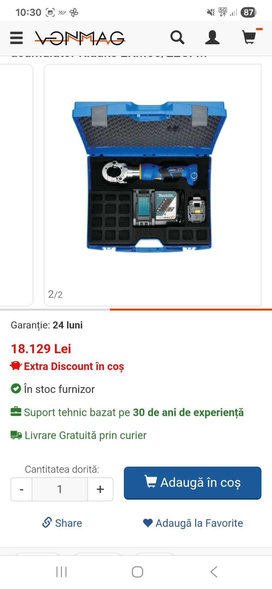 Vand presa de sertizat cabluri