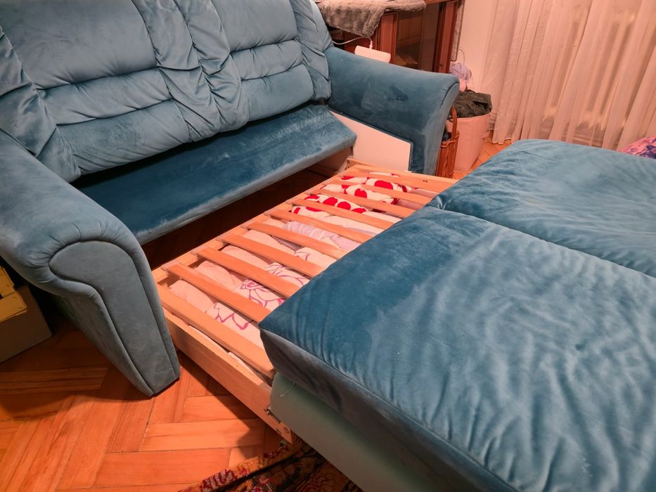 Canapea Extensibila cu lada depizitare
