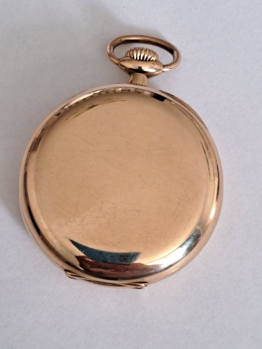 Ceas de Aur 14 K Omega de Buzunar