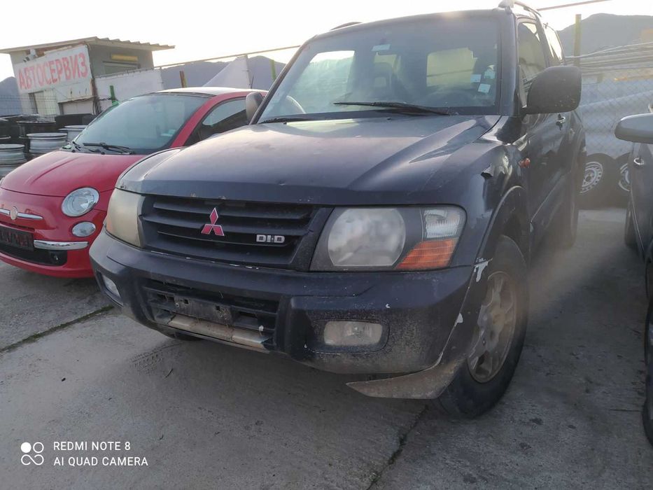 Mitsubishi Pajero III 3.2TD 165к.с. ръчка 2001г. На части.
