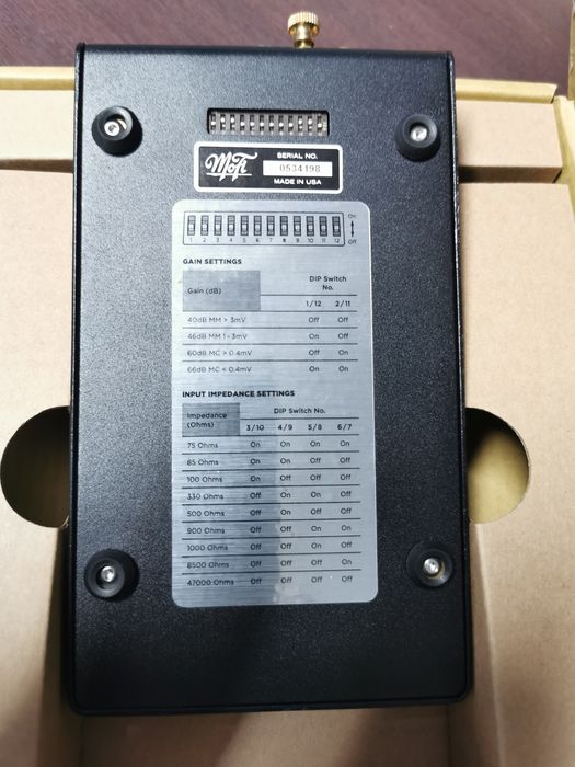 Preamplificator MOFI Studio Phono  nu NAD Technics