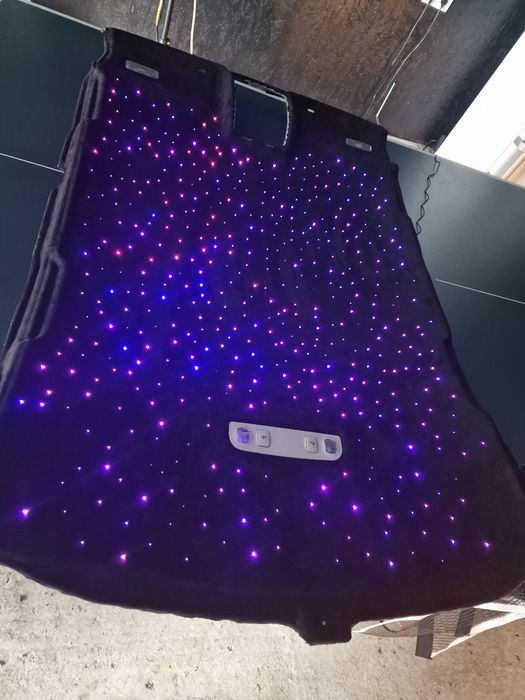 Retapitare plafon si montare stele