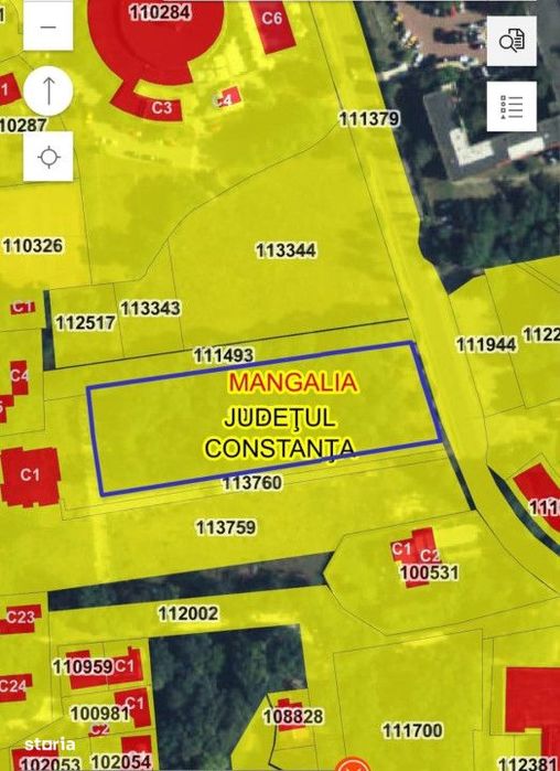 Vanzare teren intravilan construibil Jupiter Constanta