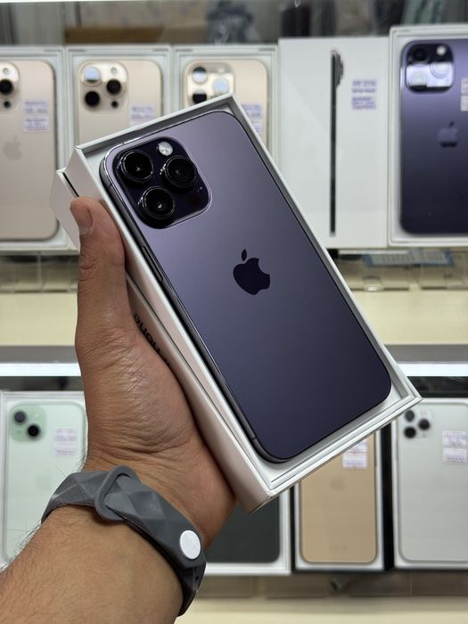  iPhone 14pro max 5G 256gb aa/a deep purple в идеале без ремонта!