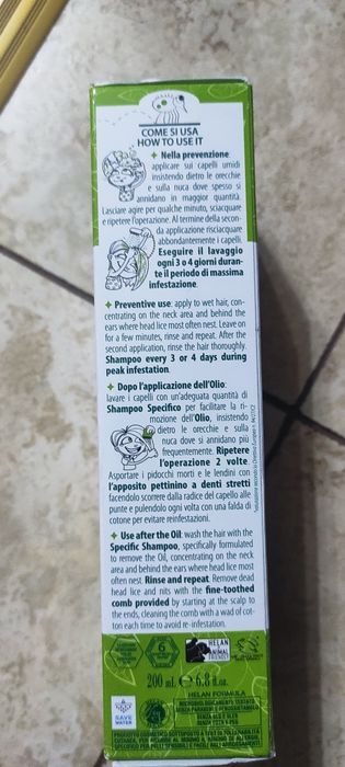 Șampon pt păduchi