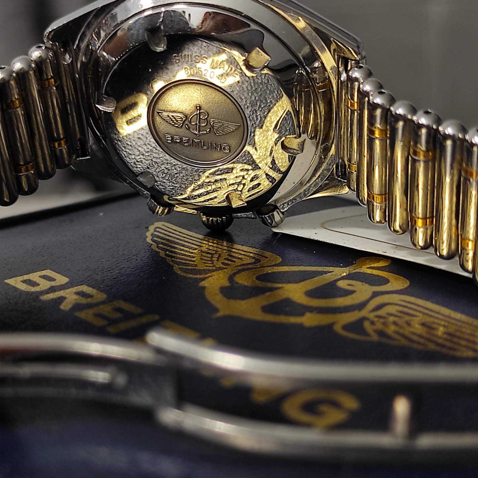 Breitling Callisto Chronograph 36mm мъжки часовник пълен комплект