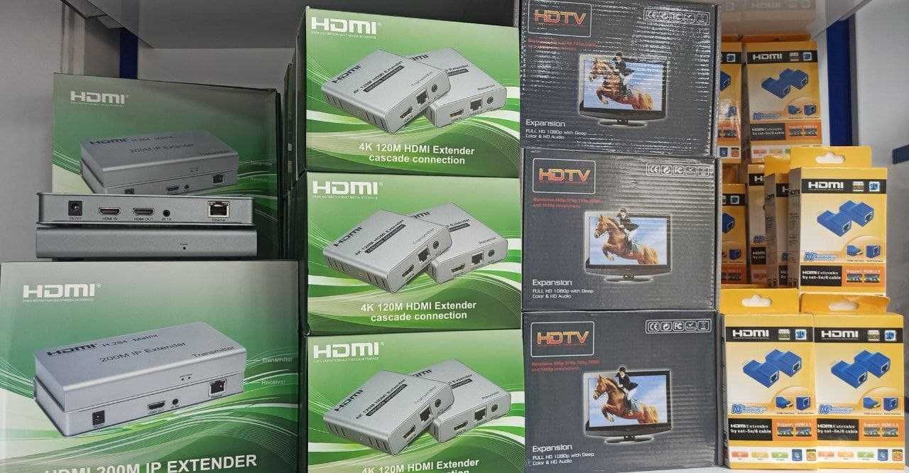 HDMI extender удлинитель hdmi кабеля через lan кабель