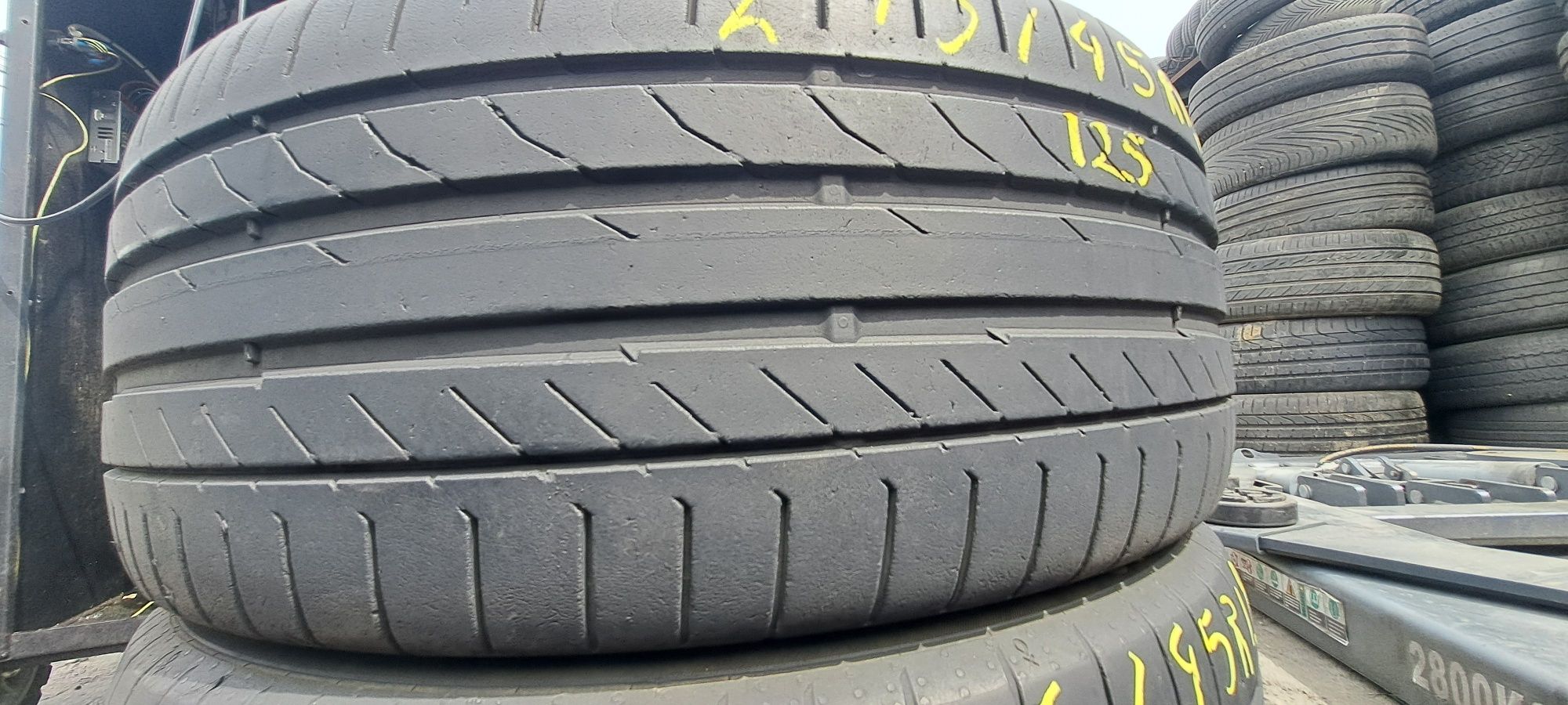 2 anvelope vara 245/45r19 Continental Montaj Gratuit