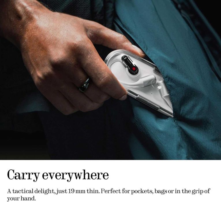 Nothing Ear (open) - Open-Ear слушалки с кукичка (Бели)