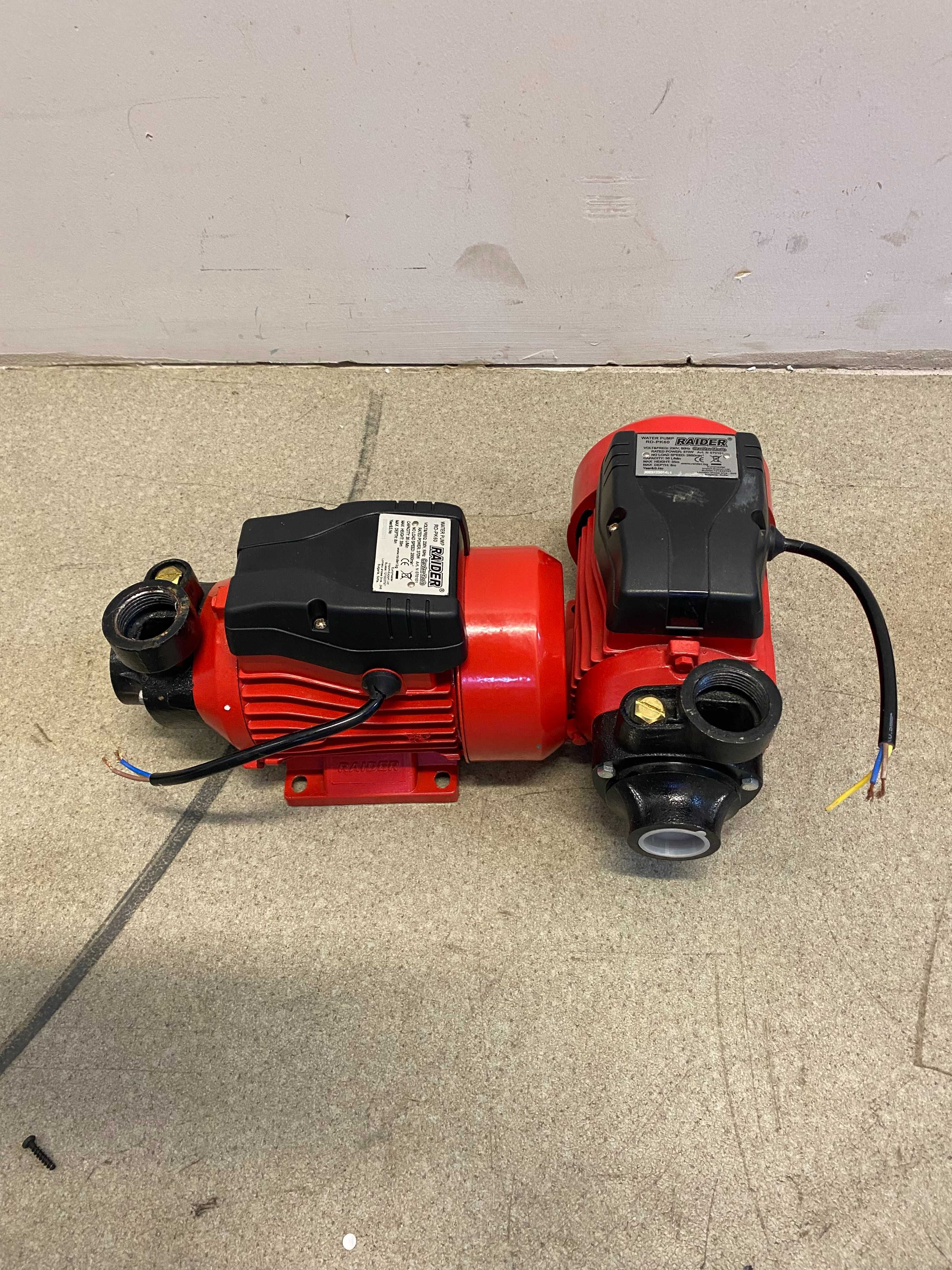 Помпа водна 370W 1" max 35L/min/	Помпа водна 500W 1" max 40L/min