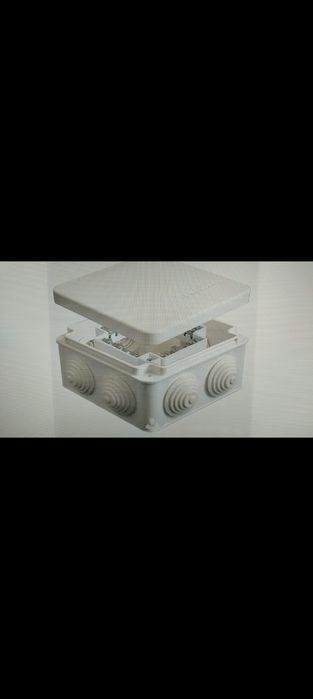 Коробка распределительная ОП 105х105х56мм IP54 с клемм.