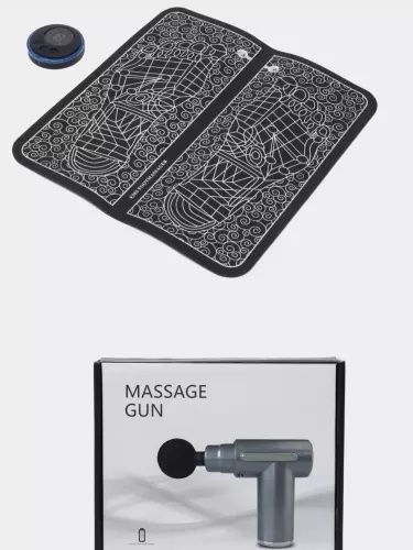 Tana bosh va oyoqlar uchun elektr massaj moslamasi va ems masajyor

As