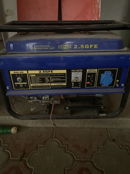 Mateus 2.5GFE бензинді генераторы.
