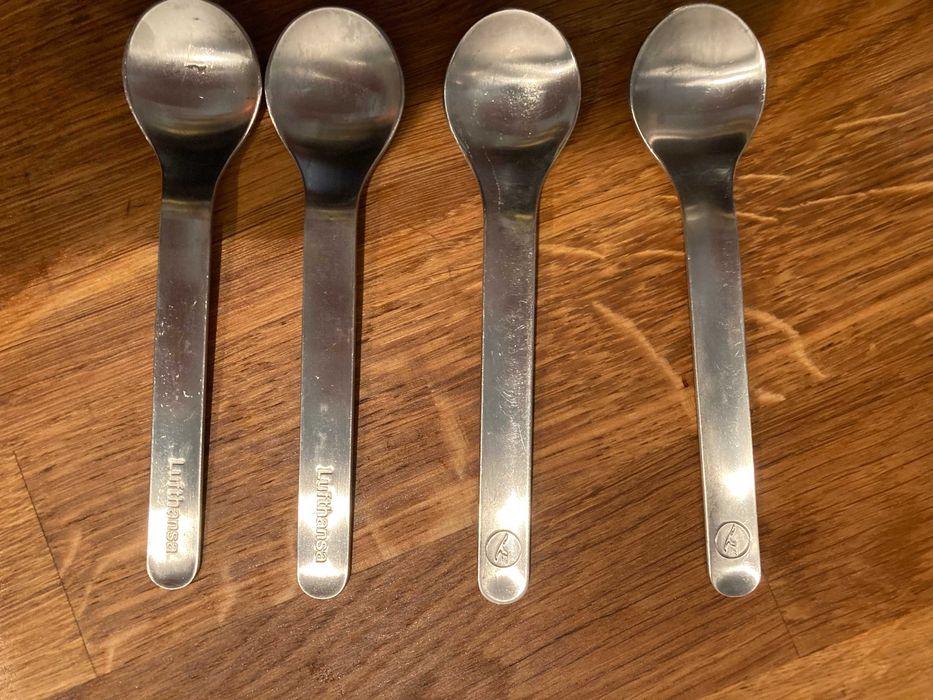 LUFTHANSA piese tacam lingurite linguri furculite retro Pinti WMF HEPP