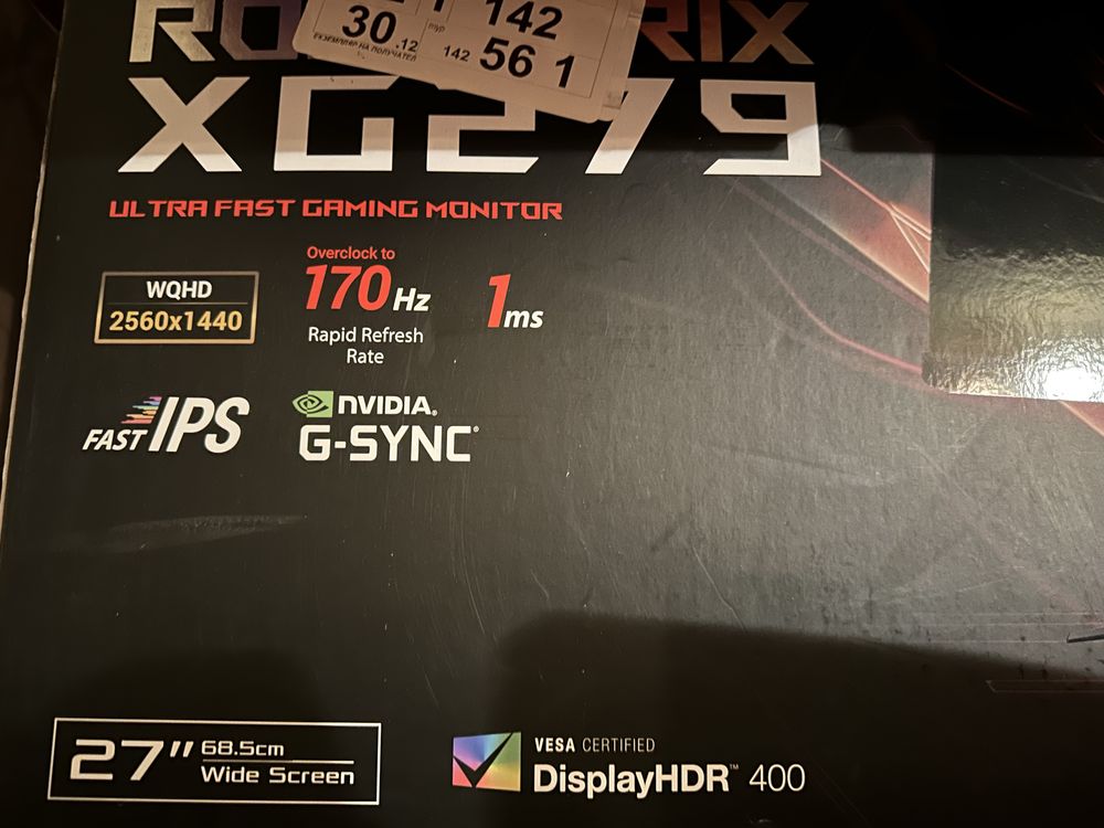 Gaming Monitor  Asus ROG STRIX XG279