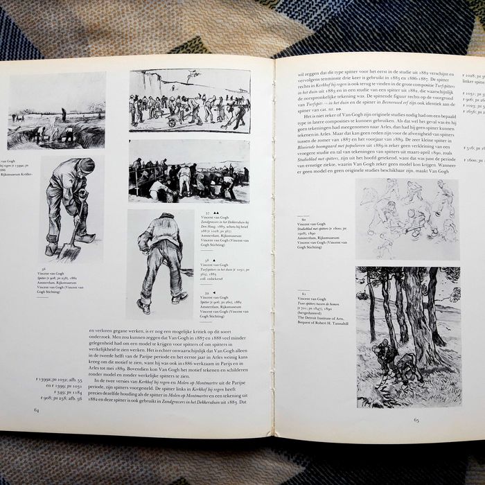 Книга - албум на Ван Гог, нидерландско издание, 1987г.