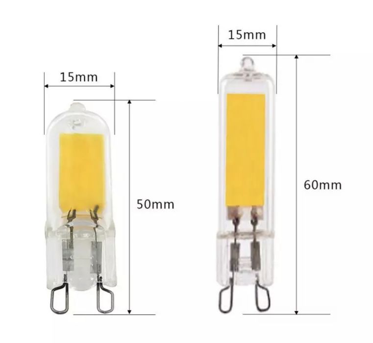 Bec LED 10W, fasung G9, 220v, dimmabil sau non-dimmabil