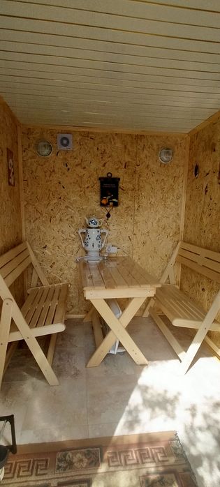 Продам новую баню в контейнере 20