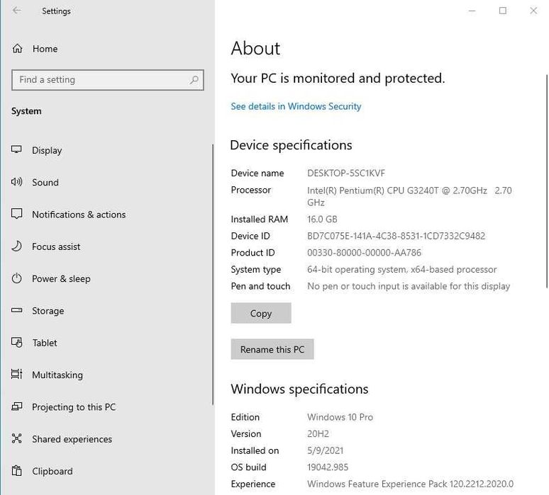 Intel Pentium G3240T 35W, socket 1150