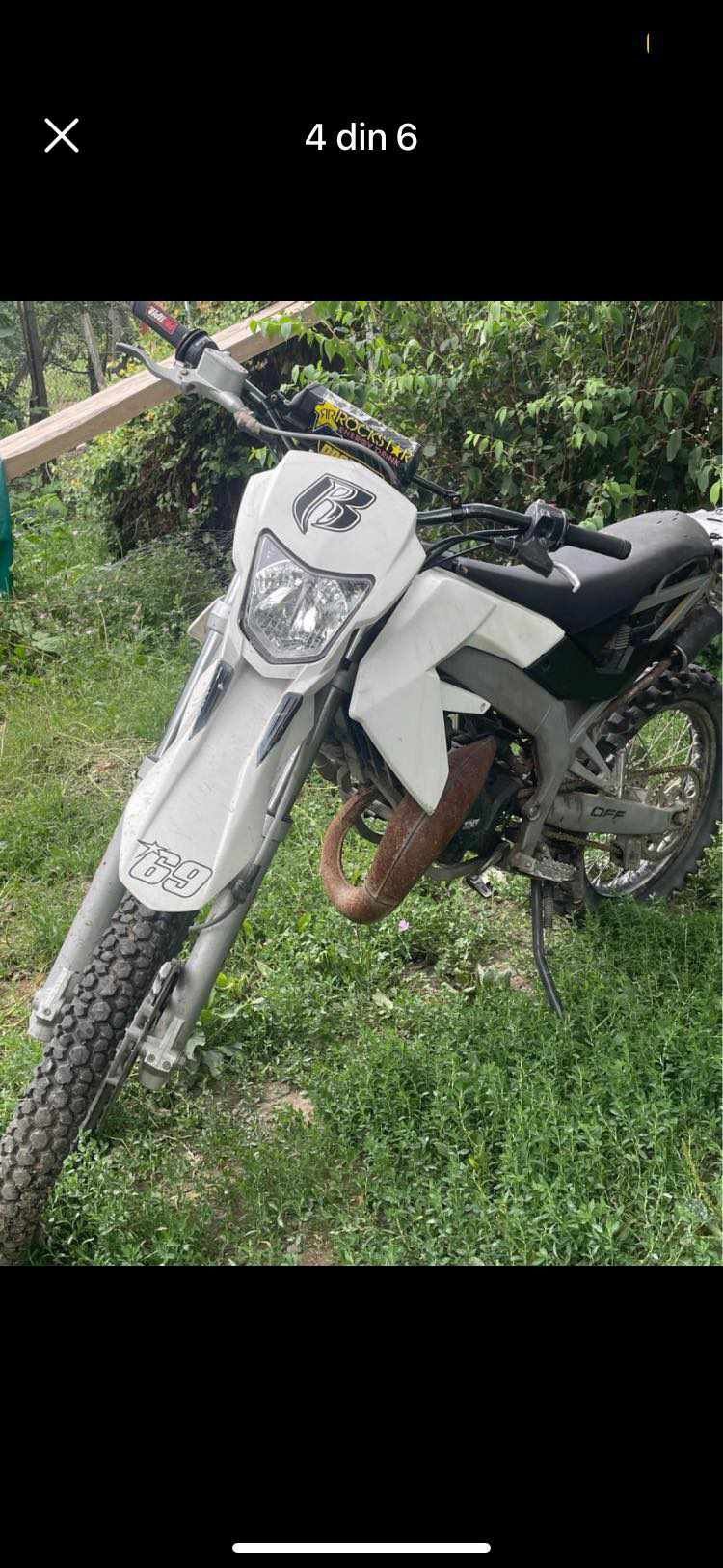 Vnd cross 50cc în 2t pahar valve